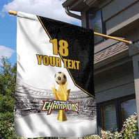 Custom Mexico Football Champion Garden Flag Aztec Pattern - Wonder Print Shop