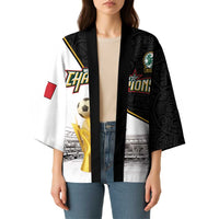 Custom Mexico Football Champion Kimono Aztec Pattern - Wonder Print Shop