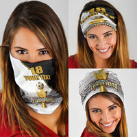 Custom Mexico Football Champion Neck Gaiter Aztec Pattern - Wonder Print Shop