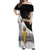 Custom Mexico Football Champion Off Shoulder Maxi Dress Aztec Pattern - Wonder Print Shop