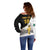 Custom Mexico Football Champion Off Shoulder Sweater Aztec Pattern - Wonder Print Shop