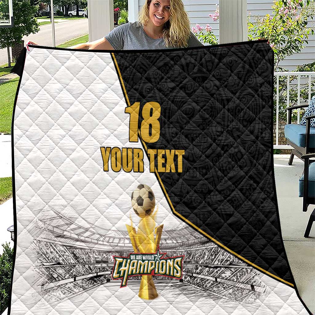 Custom Mexico Football Champion Quilt Aztec Pattern - Wonder Print Shop