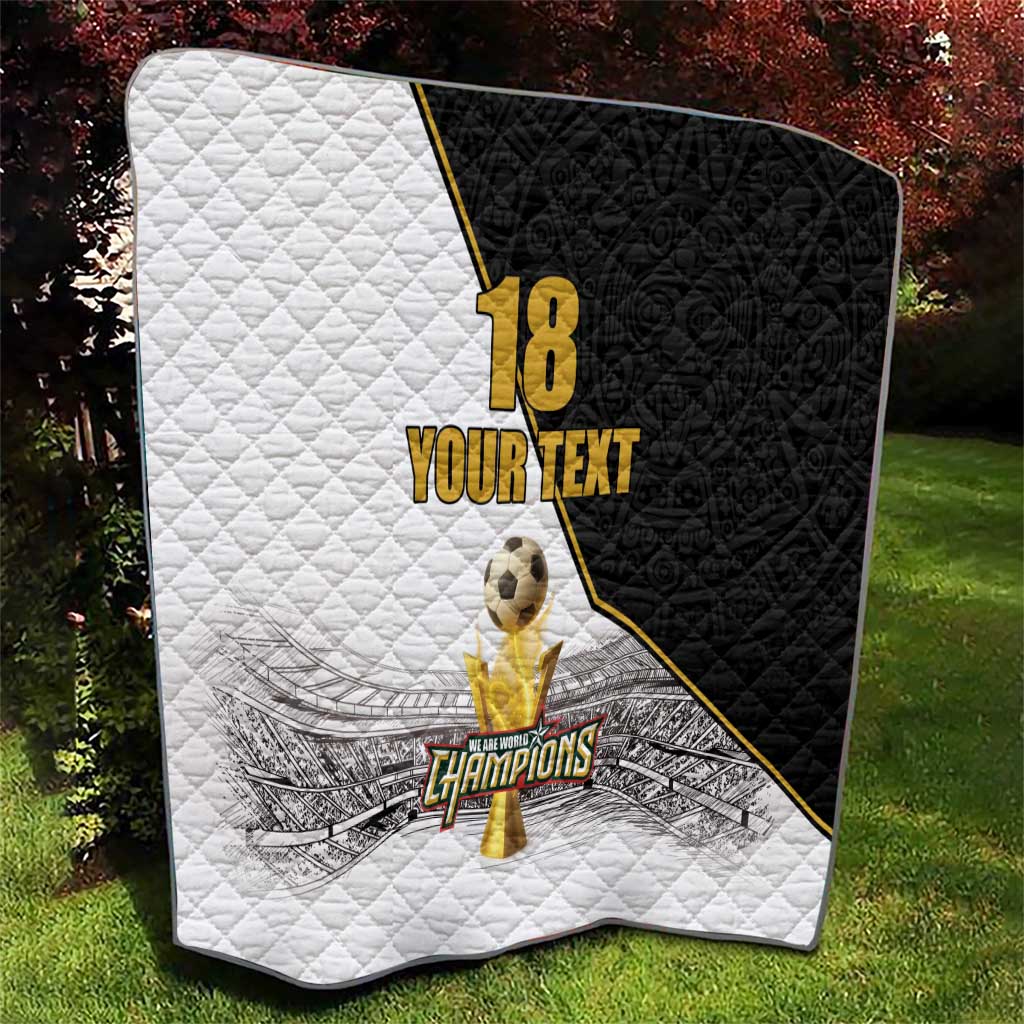 Custom Mexico Football Champion Quilt Aztec Pattern - Wonder Print Shop