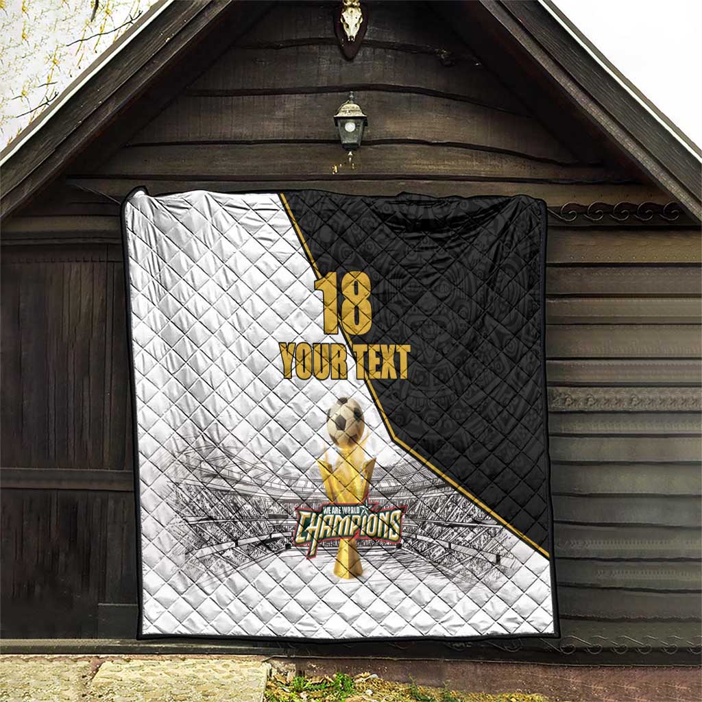 Custom Mexico Football Champion Quilt Aztec Pattern - Wonder Print Shop