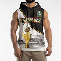 Custom Mexico Football Champion Sleeveless Hoodie Aztec Pattern - Wonder Print Shop