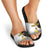 Custom Mexico Football Champion Slide Sandals Aztec Pattern - Wonder Print Shop