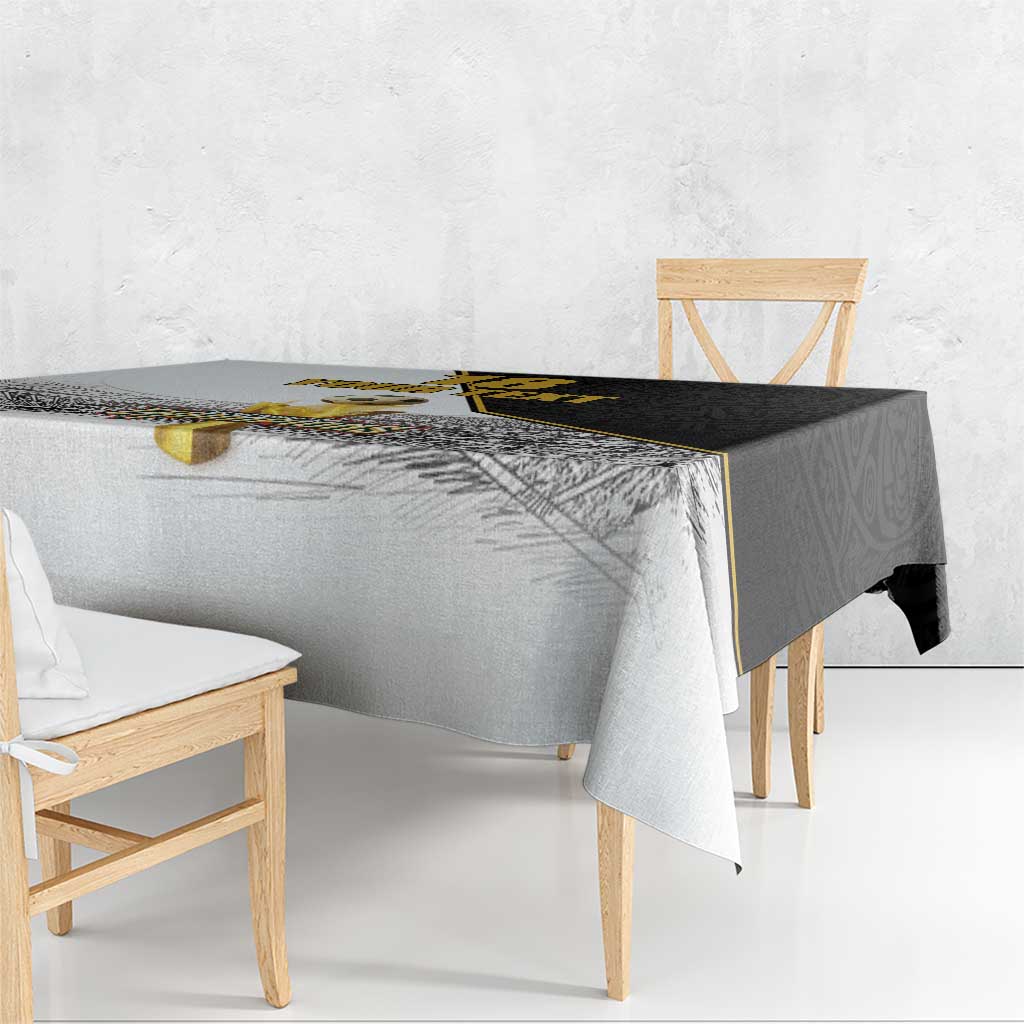 Custom Mexico Football Champion Tablecloth Aztec Pattern - Wonder Print Shop