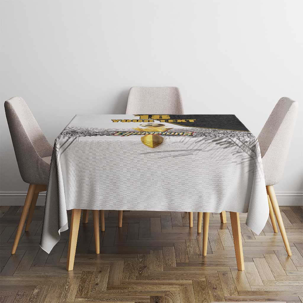 Custom Mexico Football Champion Tablecloth Aztec Pattern - Wonder Print Shop