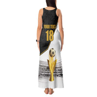Custom Mexico Football Champion Tank Maxi Dress Aztec Pattern - Wonder Print Shop