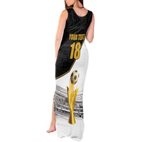 Custom Mexico Football Champion Tank Maxi Dress Aztec Pattern - Wonder Print Shop