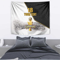 Custom Mexico Football Champion Tapestry Aztec Pattern - Wonder Print Shop