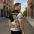 Custom Mexico Football Champion Zipper Polo Shirt Aztec Pattern - Wonder Print Shop