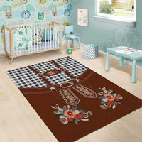 Oktoberfest Lederhosen Costume Area Rug German Beer Festival - Wonder Print Shop