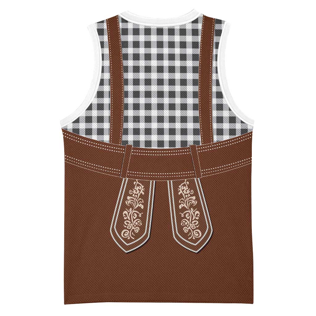 Oktoberfest Lederhosen Costume Basketball Jersey German Beer Festival - Wonder Print Shop