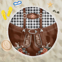 Oktoberfest Lederhosen Costume Beach Blanket German Beer Festival - Wonder Print Shop