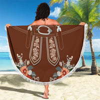 Oktoberfest Lederhosen Costume Beach Blanket German Beer Festival - Wonder Print Shop