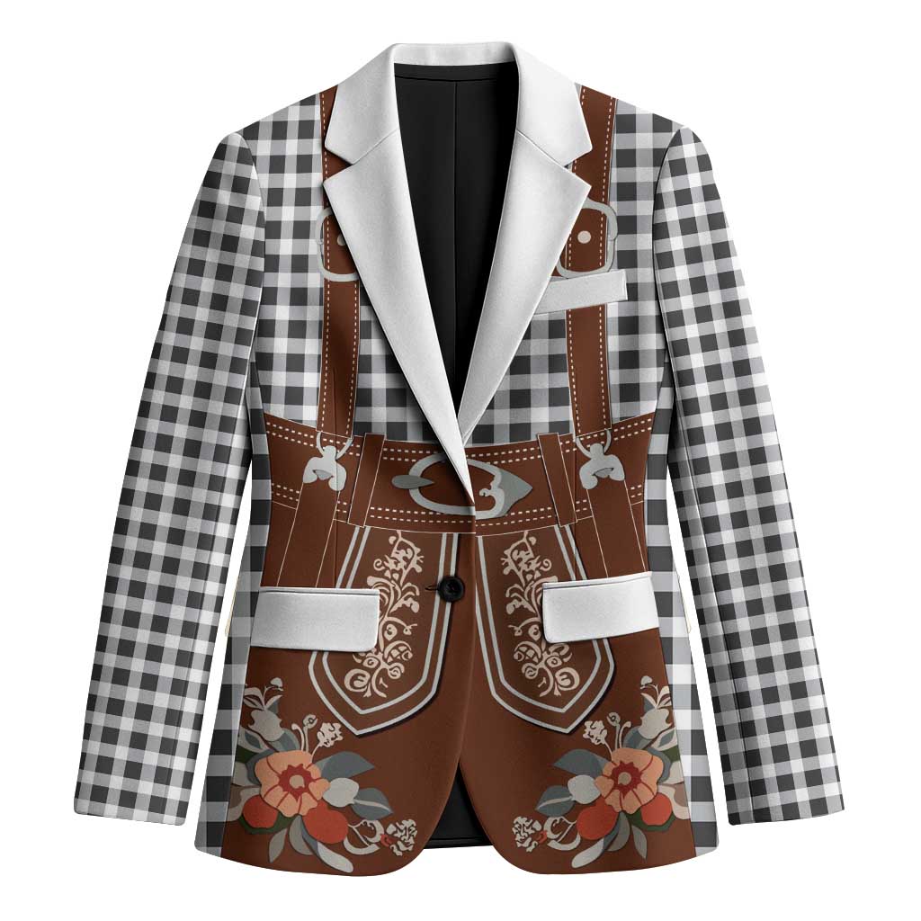 Oktoberfest Lederhosen Costume Blazer German Beer Festival - Wonder Print Shop