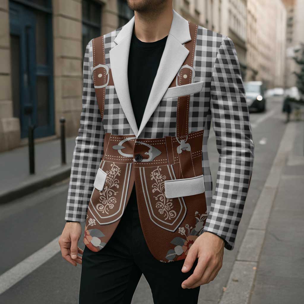 Oktoberfest Lederhosen Costume Blazer German Beer Festival - Wonder Print Shop