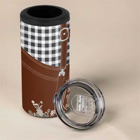 Oktoberfest Lederhosen Costume 4 in 1 Can Cooler Tumbler German Beer Festival - Wonder Print Shop