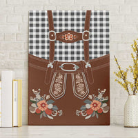 Oktoberfest Lederhosen Costume Canvas Wall Art German Beer Festival - Wonder Print Shop