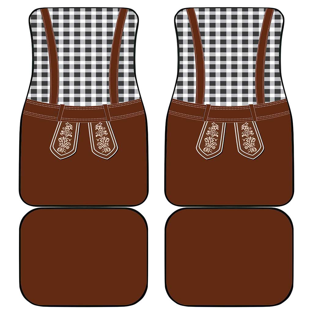 Oktoberfest Lederhosen Costume Car Mats German Beer Festival - Wonder Print Shop