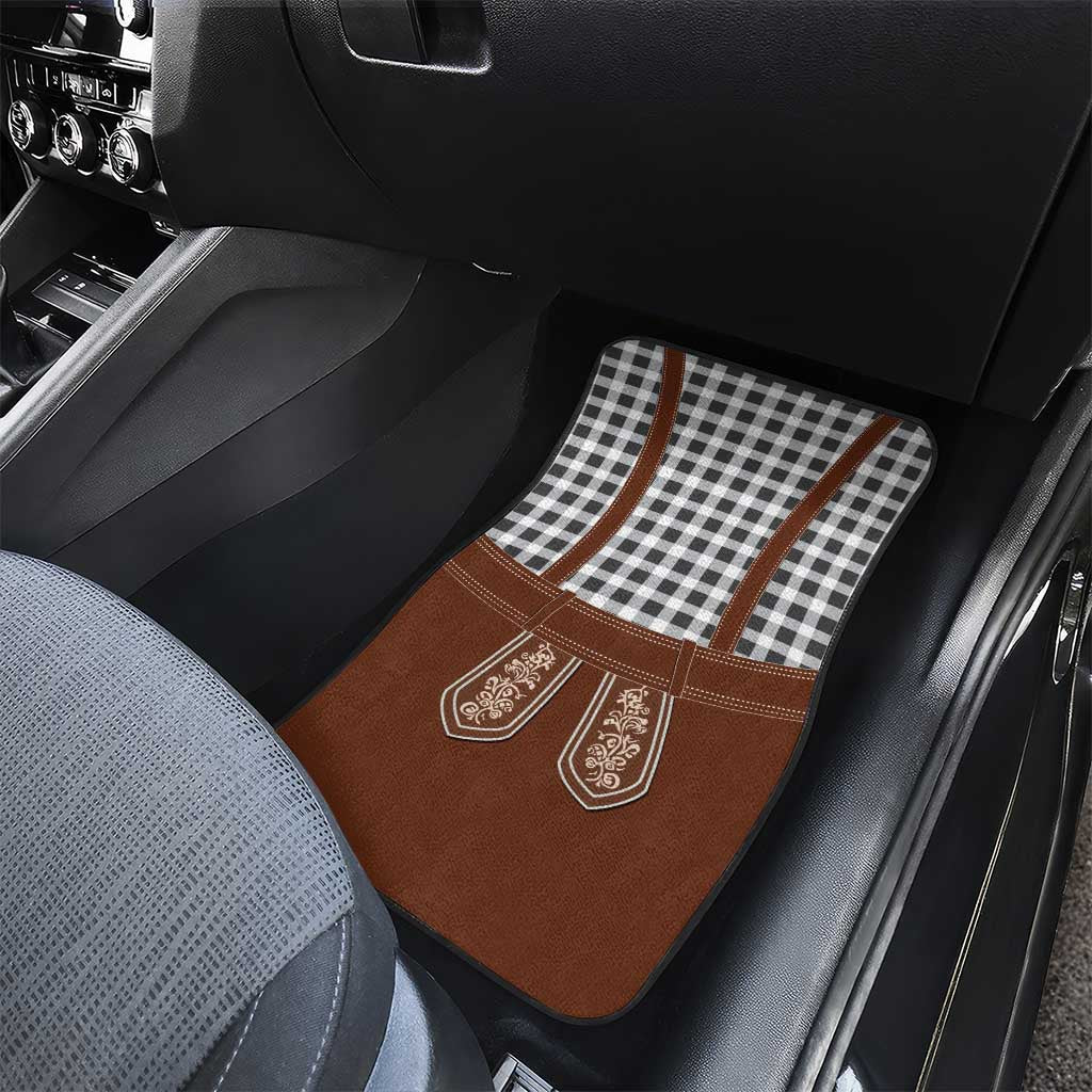 Oktoberfest Lederhosen Costume Car Mats German Beer Festival - Wonder Print Shop