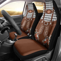 Oktoberfest Lederhosen Costume Car Seat Cover German Beer Festival - Wonder Print Shop