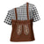 Oktoberfest Lederhosen Costume Cross Shoulder Shirt German Beer Festival - Wonder Print Shop