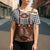 Oktoberfest Lederhosen Costume Cross Shoulder Shirt German Beer Festival - Wonder Print Shop
