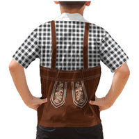 Oktoberfest Lederhosen Costume Family Matching Mermaid Dress and Hawaiian Shirt German Beer Festival - Wonder Print Shop