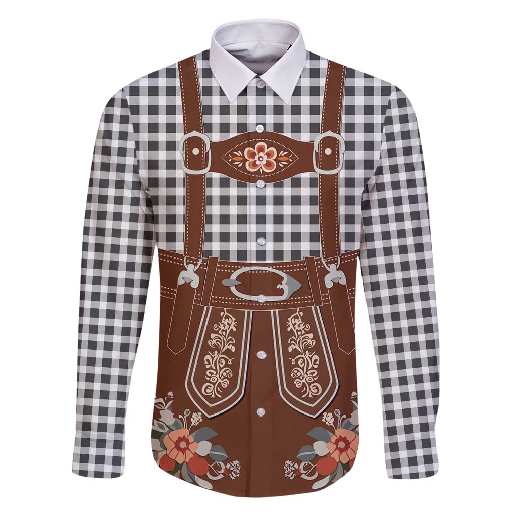 Oktoberfest Lederhosen Costume Family Matching Puletasi and Hawaiian Shirt German Beer Festival - Wonder Print Shop