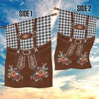 Oktoberfest Lederhosen Costume Garden Flag German Beer Festival - Wonder Print Shop