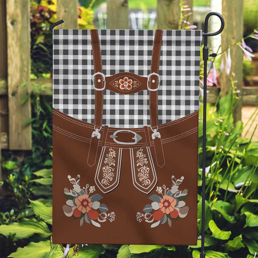 Oktoberfest Lederhosen Costume Garden Flag German Beer Festival - Wonder Print Shop