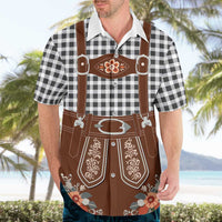 Oktoberfest Lederhosen Costume Hawaiian Shirt German Beer Festival - Wonder Print Shop