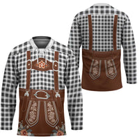 Oktoberfest Lederhosen Costume Hockey Jersey German Beer Festival - Wonder Print Shop
