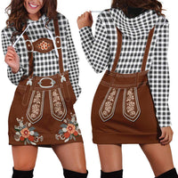 Oktoberfest Lederhosen Costume Hoodie Dress German Beer Festival - Wonder Print Shop