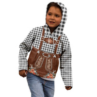 Oktoberfest Lederhosen Costume Kid Hoodie German Beer Festival - Wonder Print Shop