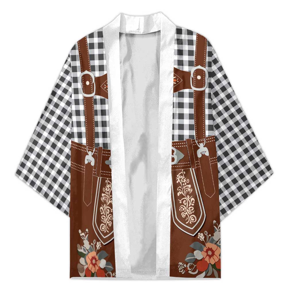 Oktoberfest Lederhosen Costume Kimono German Beer Festival - Wonder Print Shop