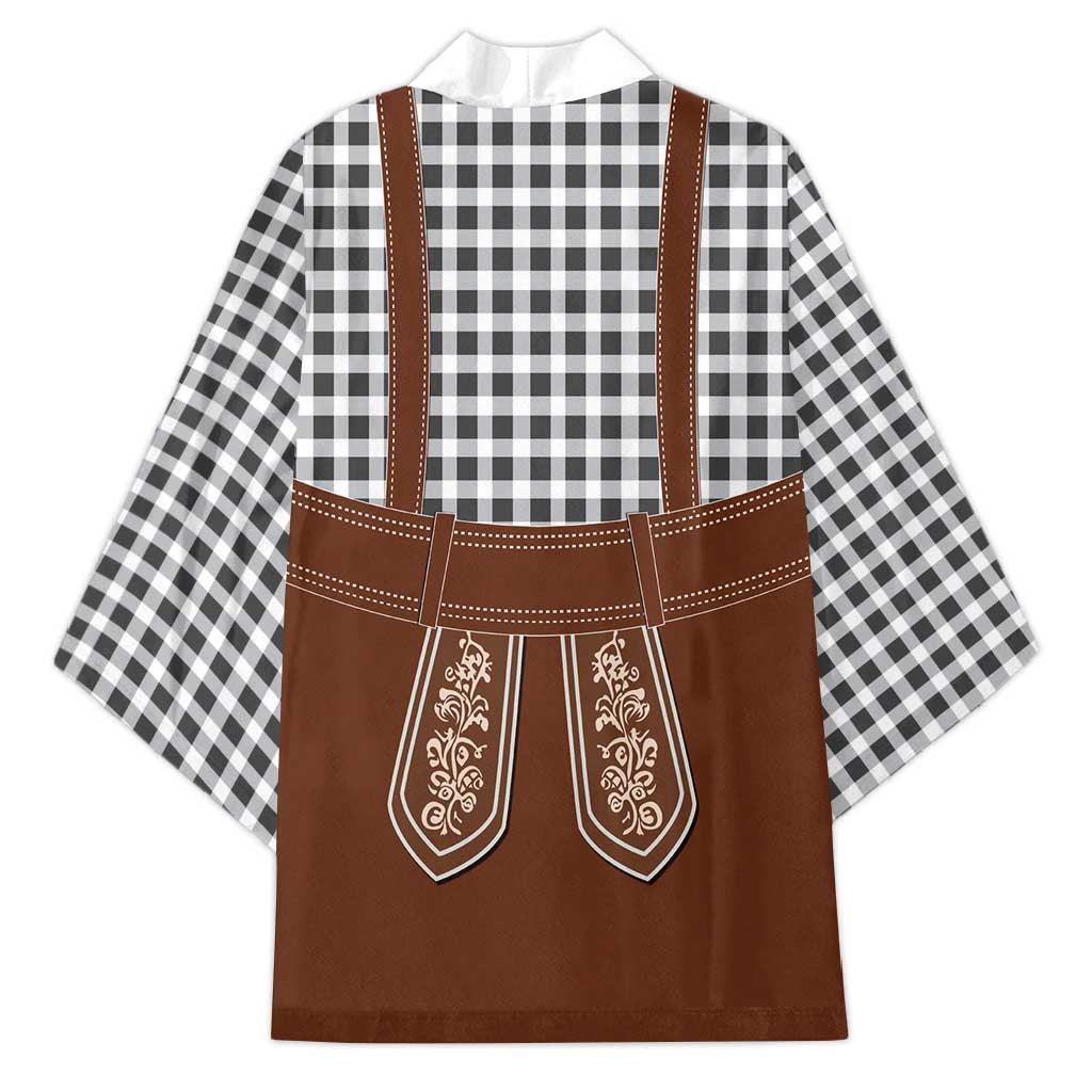 Oktoberfest Lederhosen Costume Kimono German Beer Festival - Wonder Print Shop