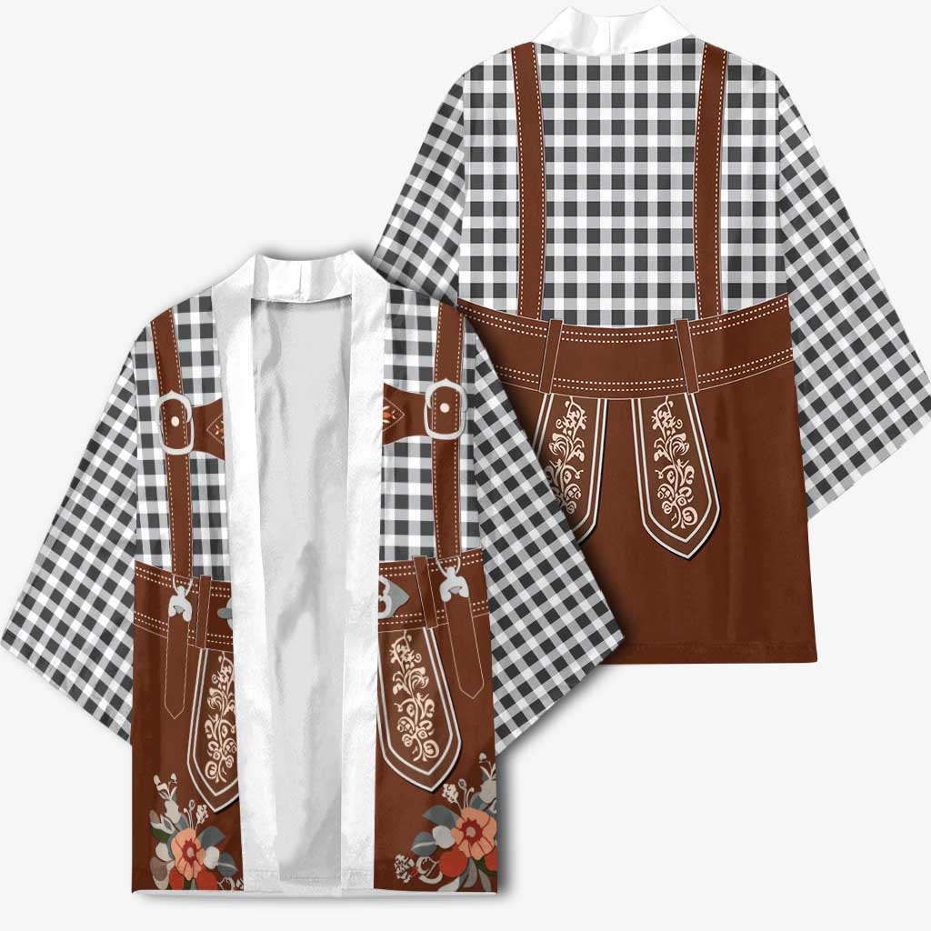 Oktoberfest Lederhosen Costume Kimono German Beer Festival - Wonder Print Shop