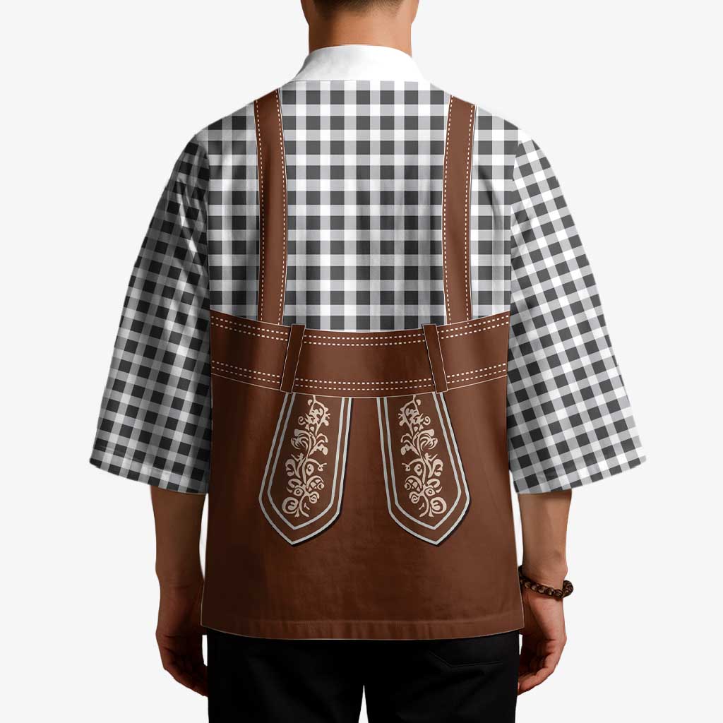 Oktoberfest Lederhosen Costume Kimono German Beer Festival - Wonder Print Shop