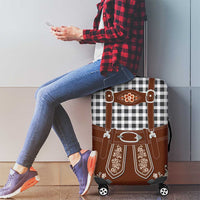 Oktoberfest Lederhosen Costume Luggage Cover German Beer Festival - Wonder Print Shop