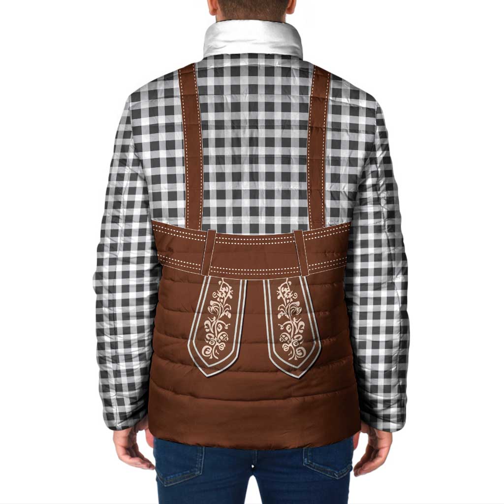 Oktoberfest Lederhosen Costume Padded Jacket German Beer Festival - Wonder Print Shop