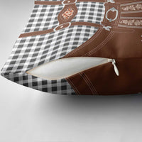 Oktoberfest Lederhosen Costume Pillow Cover German Beer Festival - Wonder Print Shop