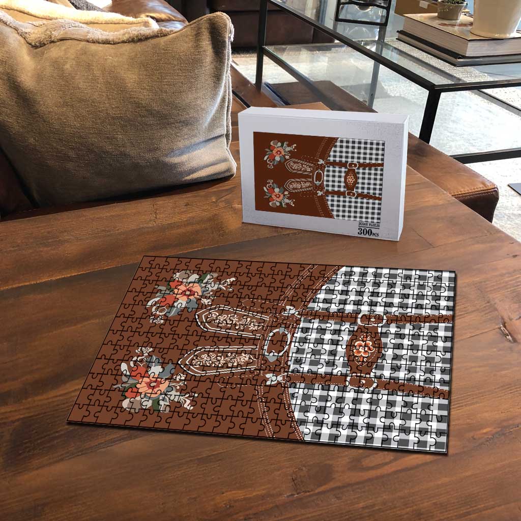 Oktoberfest Lederhosen Costume Puzzle German Beer Festival - Wonder Print Shop