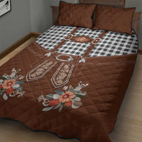 Oktoberfest Lederhosen Costume Quilt Bed Set German Beer Festival - Wonder Print Shop