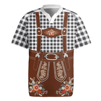 Oktoberfest Lederhosen Costume Rugby Jersey German Beer Festival - Wonder Print Shop
