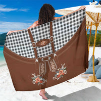 Oktoberfest Lederhosen Costume Sarong German Beer Festival - Wonder Print Shop