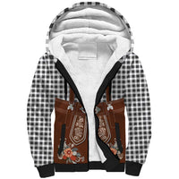 Oktoberfest Lederhosen Costume Sherpa Hoodie German Beer Festival - Wonder Print Shop