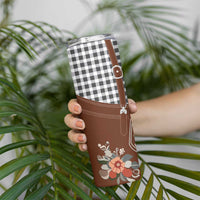 Oktoberfest Lederhosen Costume Skinny Tumbler German Beer Festival - Wonder Print Shop